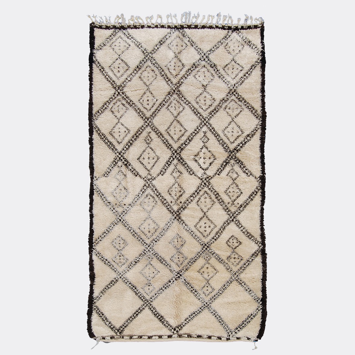 wonderful Antique Berber carpet from Béni Ouarain