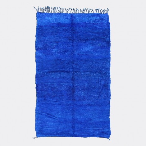 MAjorelle blue Vintage Beni M’Guild Rug