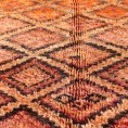 Diamond grid Vintage Beni M’Guild Rug