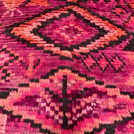 purplish mistletoe Boujaad Vintage Rug