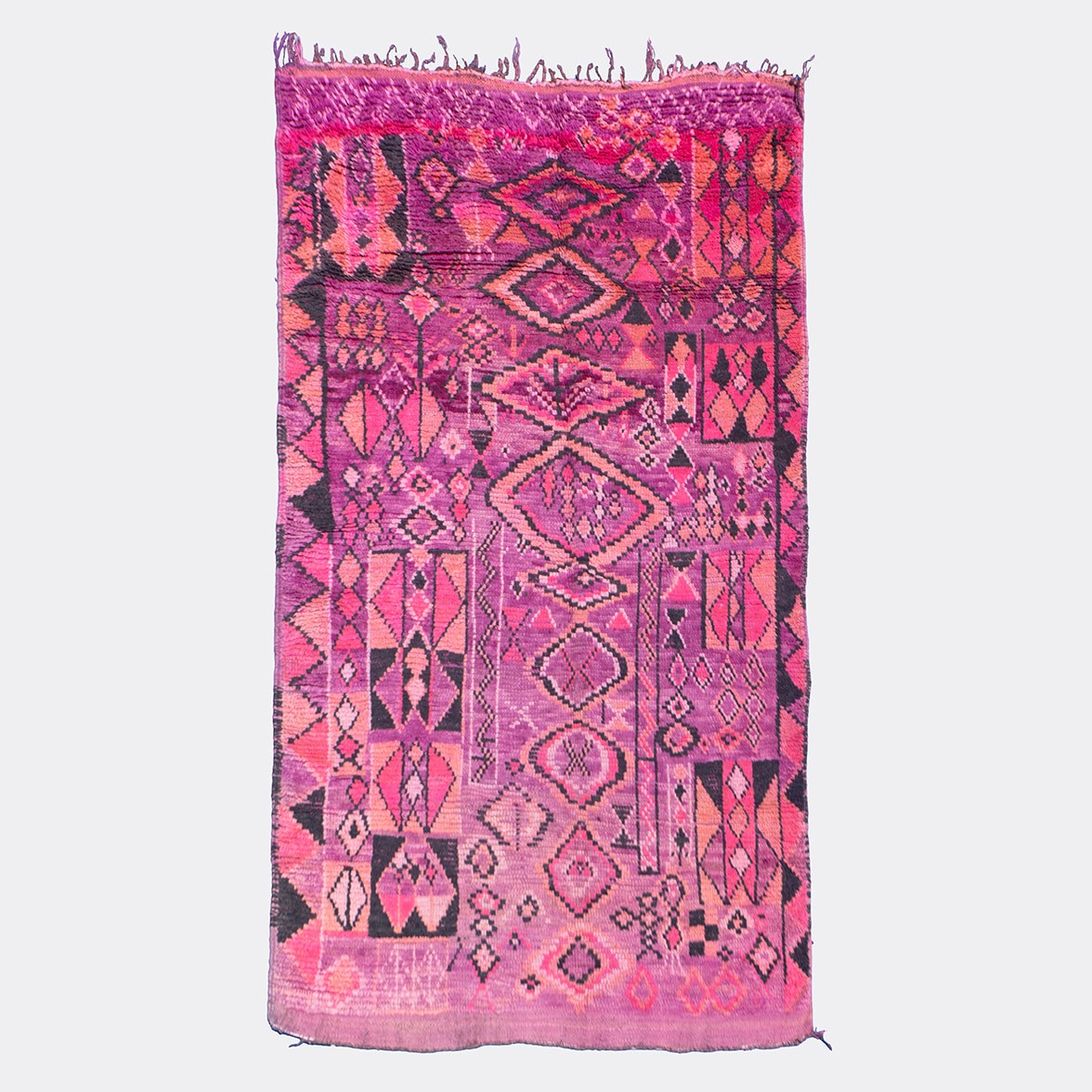 purplish mistletoe Boujaad Vintage Rug